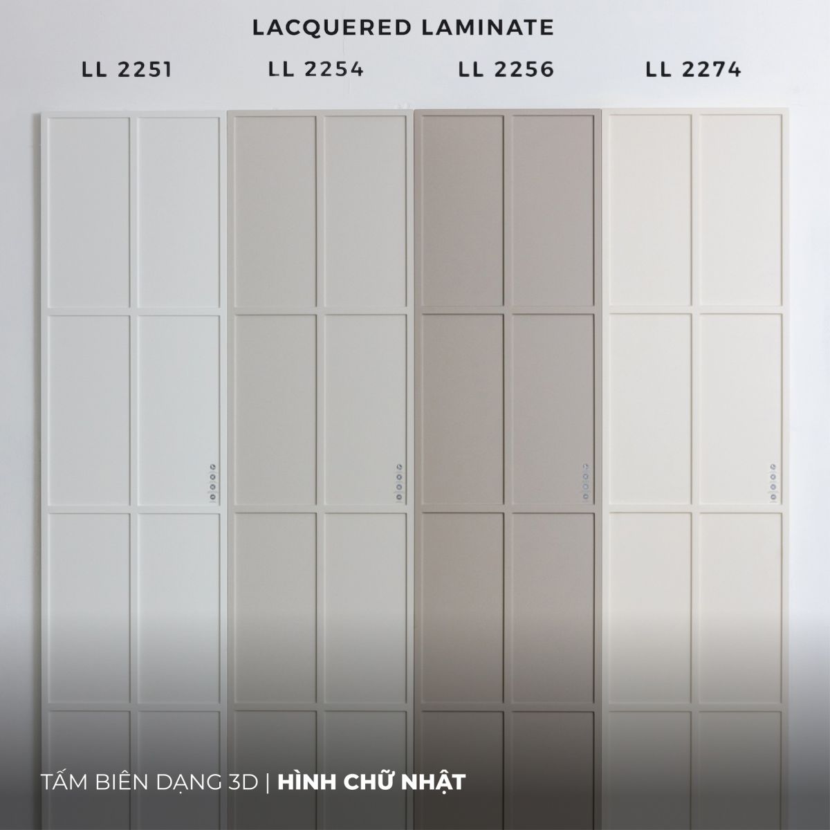 Vách ốp Laminate Lacquered An Cường_2